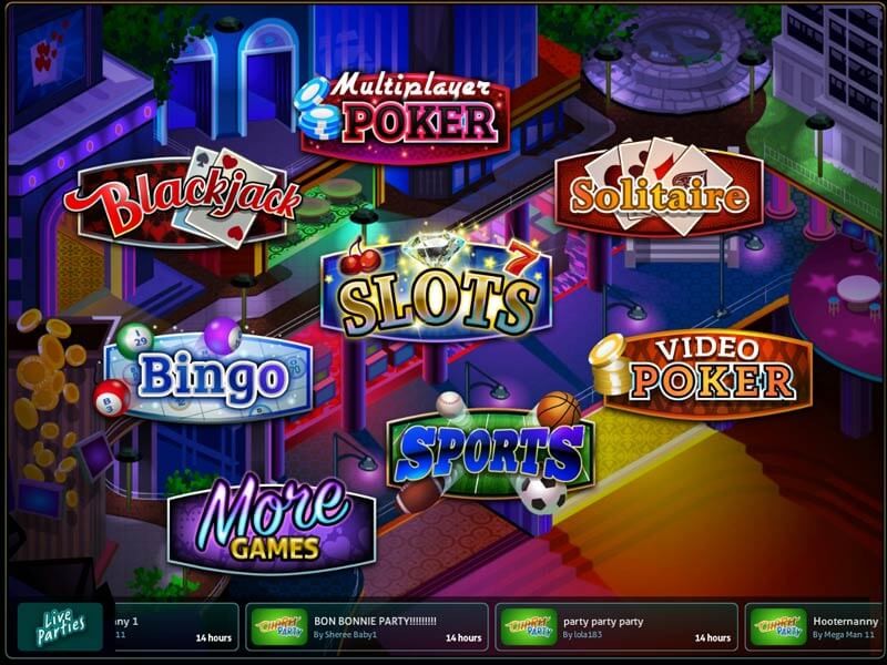 vegas casino games free spins
